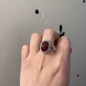 Vintage Silver Scarab Ring